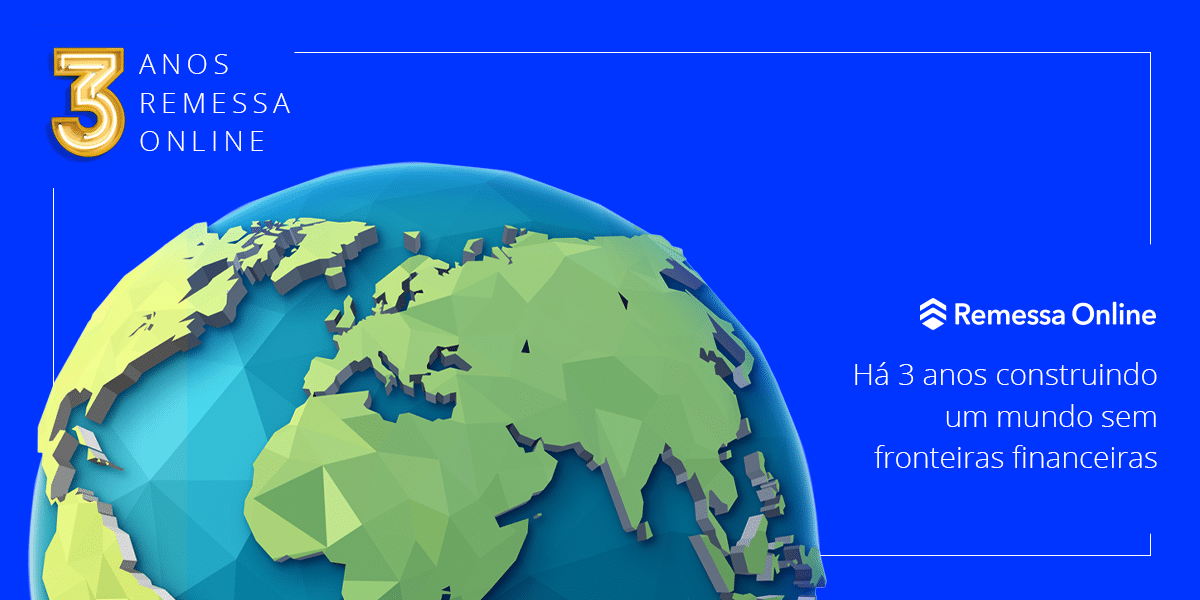 A Remessa Online faz três anos neste mês de agosto. Conheça a nossa evolução neste período
