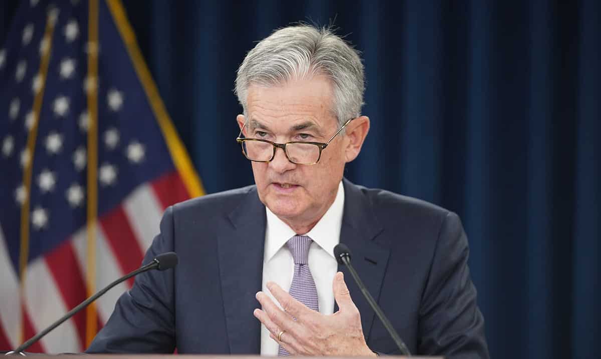 Jerome Powell, presidente do FED, anunciou a redução da taxa de juros nos Estados Unidos