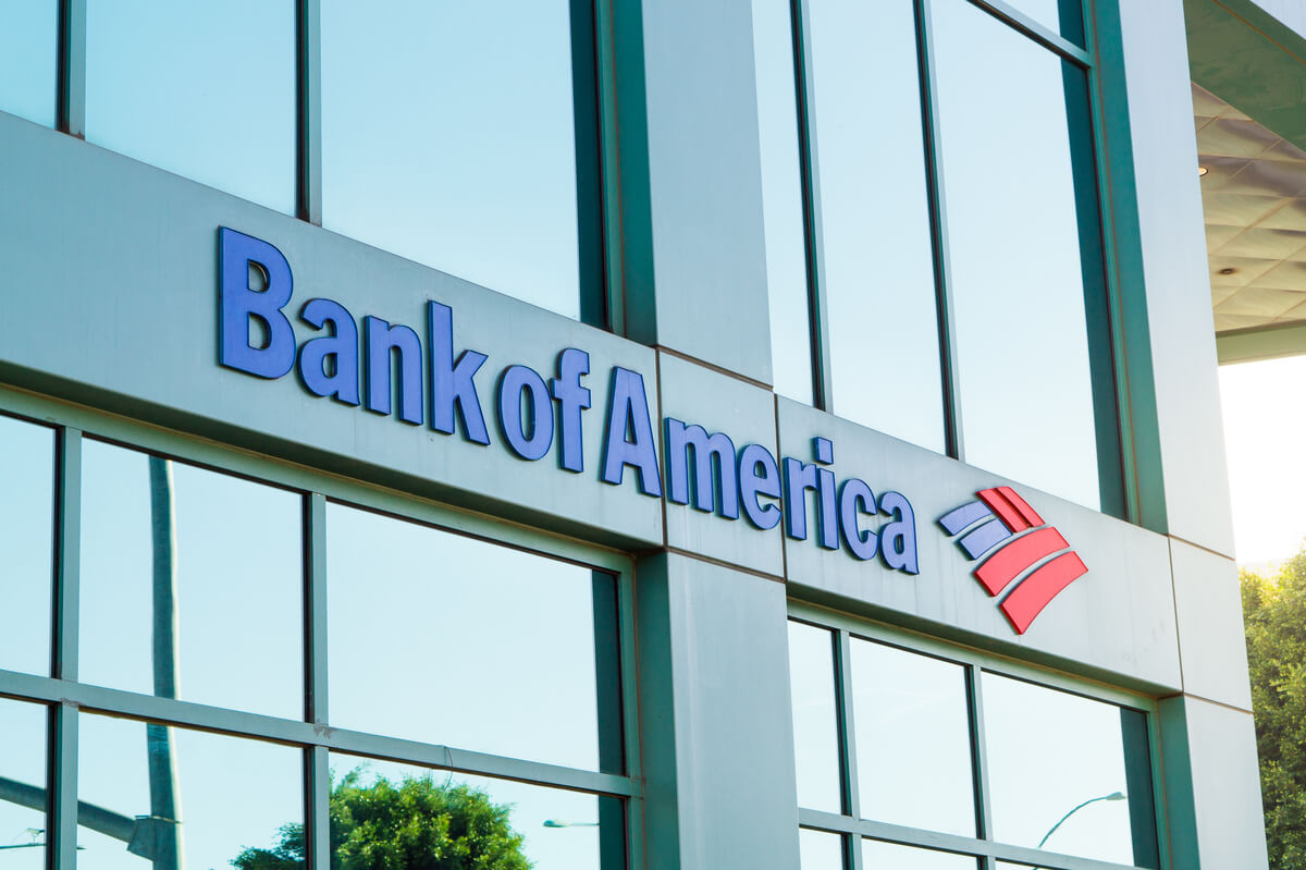 Fachada no Bank of America