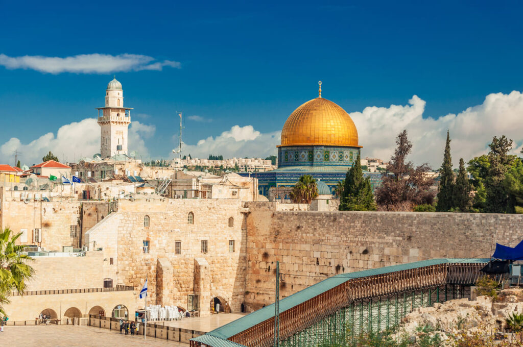 Cidade de Jerusalém em Israel.