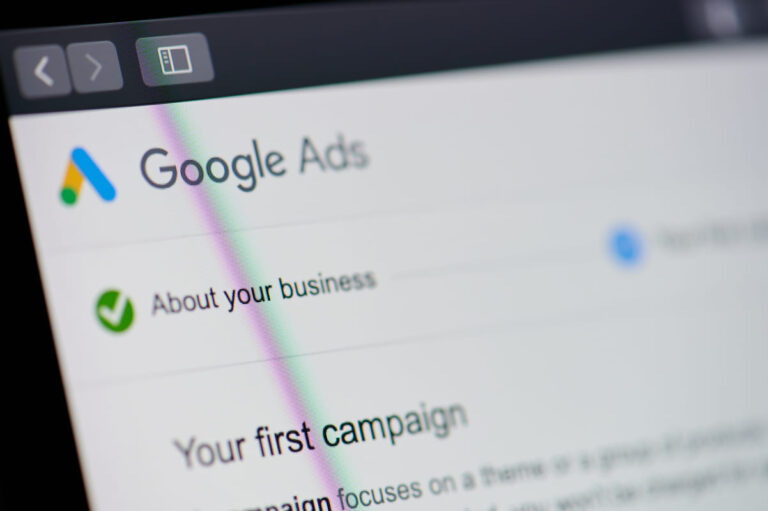 Google Ads ABERTO NO COMPUTADOR.