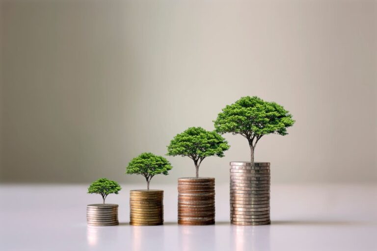 Imagem ilustrativa que mostra a evolução de investimentos em green bonds.