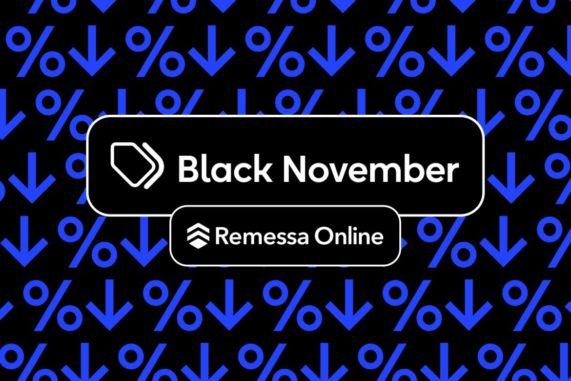 Arte promocional da Black Friday Remessa Online 2023